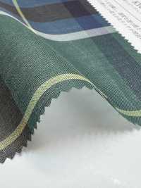 KYC326-D3 Organza A Quadri Tinta In Filo T/C[Tessile / Tessuto] Uni Textile(Komon Studio) Sottofoto