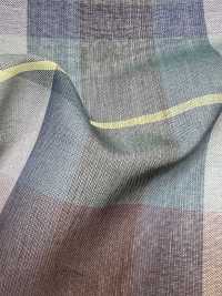 KYC326-D3 Organza A Quadri Tinta In Filo T/C[Tessile / Tessuto] Uni Textile(Komon Studio) Sottofoto