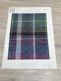 KYC326-D3 Organza A Quadri Tinta In Filo T/C[Tessile / Tessuto] Uni Textile(Komon Studio) Sottofoto