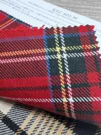 KYC401-W-D1 Filato Tinto In Filo T/Ry Check Fuzzy[Tessile / Tessuto] Uni Textile(Komon Studio) Sottofoto