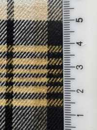 KYC401-W-D2 Filato Tinto In Filo T/Ry Check Fuzzy[Tessile / Tessuto] Uni Textile(Komon Studio) Sottofoto