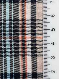 KYC411-D3 T/C Filato Tinto In Filo Check Gold Care[Tessile / Tessuto] Uni Textile(Komon Studio) Sottofoto