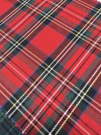 KYC411-D15 Cura Del Filato Tinto In Filo T/C Check Gold[Tessile / Tessuto] Uni Textile(Komon Studio) Sottofoto
