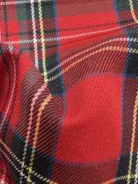 KYC411-D15 Cura Del Filato Tinto In Filo T/C Check Gold[Tessile / Tessuto] Uni Textile(Komon Studio) Sottofoto