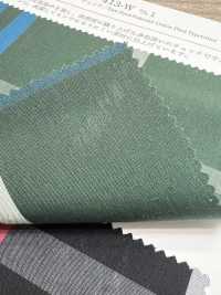KYC413-W-D1 Tessuto Per Macchina Da Scrivere Tinto In Filo T/C, A Quadri[Tessile / Tessuto] Uni Textile(Komon Studio) Sottofoto