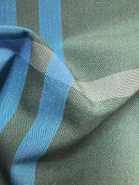 KYC413-W-D1 Tessuto Per Macchina Da Scrivere Tinto In Filo T/C, A Quadri[Tessile / Tessuto] Uni Textile(Komon Studio) Sottofoto
