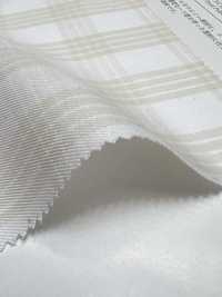 KYC421-D1 T/C Filato Tinto Paraca Check Gold Care[Tessile / Tessuto] Uni Textile(Komon Studio) Sottofoto