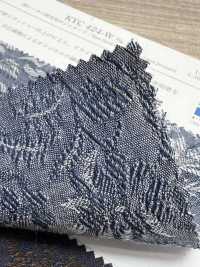 KYC424-W-D1 Jacquard Tinto In Filo Di Lino, Rayon E Cotone[Tessile / Tessuto] Uni Textile(Komon Studio) Sottofoto