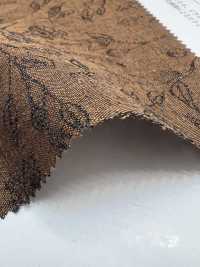 KYC424-W-D2 Filato Tinto In Filo Di Lino, Rayon Di Cotone, Larghezza Ampia[Tessile / Tessuto] Uni Textile(Komon Studio) Sottofoto