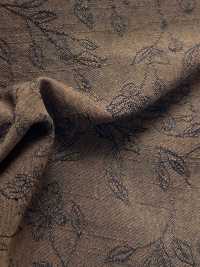 KYC424-W-D2 Filato Tinto In Filo Di Lino, Rayon Di Cotone, Larghezza Ampia[Tessile / Tessuto] Uni Textile(Komon Studio) Sottofoto