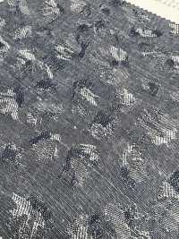 KYC424-W-D3 Jacquard Tinto In Filo Di Lino E Rayon Di Cotone[Tessile / Tessuto] Uni Textile(Komon Studio) Sottofoto