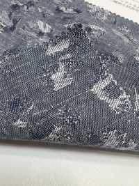 KYC424-W-D3 Jacquard Tinto In Filo Di Lino E Rayon Di Cotone[Tessile / Tessuto] Uni Textile(Komon Studio) Sottofoto