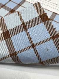 KYC452-D2 Cura Del Filato Tinto In Filo T/C Check Gold[Tessile / Tessuto] Uni Textile(Komon Studio) Sottofoto