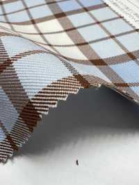 KYC452-D2 Cura Del Filato Tinto In Filo T/C Check Gold[Tessile / Tessuto] Uni Textile(Komon Studio) Sottofoto