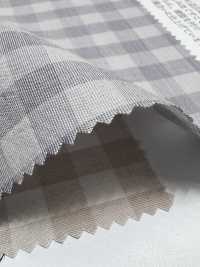 KYC636-W-D1 Tessuto Per Macchina Da Scrivere Tinto In Filo 60 Omi Sbiancato Largo Largo Largo[Tessile / Tessuto] Uni Textile(Komon Studio) Sottofoto