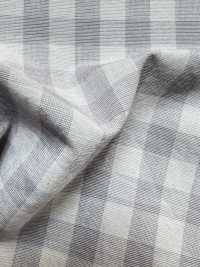 KYC636-W-D1 Tessuto Per Macchina Da Scrivere Tinto In Filo 60 Omi Sbiancato Largo Largo Largo[Tessile / Tessuto] Uni Textile(Komon Studio) Sottofoto
