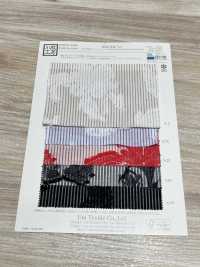 KYC842-D5 Jacquard Tagliato Tinto In Filo T/C[Tessile / Tessuto] Uni Textile(Komon Studio) Sottofoto