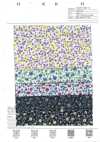 7026-600-4 Batista 60s con piccoli fiori arrotondati