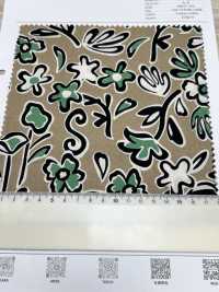 7026-630-3 60 Panno Per Macchina Da Scrivere Kika Flower[Tessile / Tessuto] HOKKOH Sottofoto