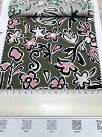 7026-630-3 60 Panno Per Macchina Da Scrivere Kika Flower[Tessile / Tessuto] HOKKOH Sottofoto