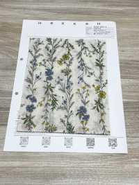 8026-680-4 80 Lawn Miracle Wave Stripe Flower[Tessile / Tessuto] HOKKOH Sottofoto