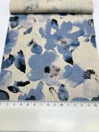 7026-700-3 Fiori Ad Acquerello CL Loomstate[Tessile / Tessuto] HOKKOH Sottofoto