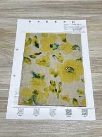 7026-700-3 Fiori Ad Acquerello CL Loomstate[Tessile / Tessuto] HOKKOH Sottofoto