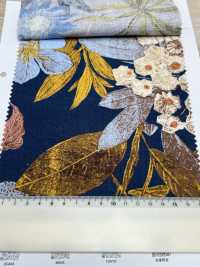 1026-705-1 Telaio In Lino Con Fiori Incisi[Tessile / Tessuto] HOKKOH Sottofoto