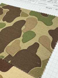 SB9799 Camouflage Hunter Satin Con Retro A Filo Irregolare[Tessile / Tessuto] SHIBAYA Sottofoto