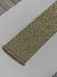 GLIT38CK Nastro Glitterato In Poliestere, Spessore 2,5 Mm, Larghezza 38 Mm[Cavo A Nastro] Sottofoto