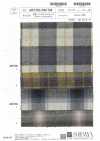 AW1704 Quadri in flanella melange a spina di pesce ritorta