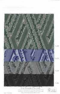 KYC849-D1 Jacquard Tagliato Tinto In Filo[Tessile / Tessuto] Uni Textile(Komon Studio) Sottofoto