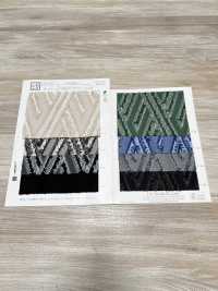 KYC849-D1 Jacquard Tagliato Tinto In Filo[Tessile / Tessuto] Uni Textile(Komon Studio) Sottofoto