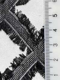 KYC849-D7 Tinto In Filo. Taglio Jacquard[Tessile / Tessuto] Uni Textile(Komon Studio) Sottofoto