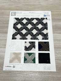 KYC849-D7 Tinto In Filo. Taglio Jacquard[Tessile / Tessuto] Uni Textile(Komon Studio) Sottofoto
