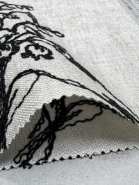 KCL524-D2896 Pizzo Di Tela Di Lino E Rayon[Tessile / Tessuto] Uni Textile(Komon Studio) Sottofoto