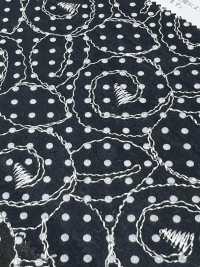 KPL600-DK2-54 60 Ricami Stampati Su Prato[Tessile / Tessuto] Uni Textile(Komon Studio) Sottofoto