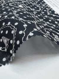 KPL600-DK2-54 60 Ricami Stampati Su Prato[Tessile / Tessuto] Uni Textile(Komon Studio) Sottofoto