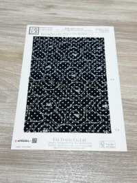 KPL600-DK2-54 60 Ricami Stampati Su Prato[Tessile / Tessuto] Uni Textile(Komon Studio) Sottofoto
