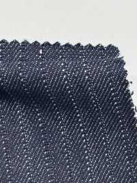 DB004 Denim A Righe Piqué[Tessile / Tessuto] DUCK TEXTILE Sottofoto
