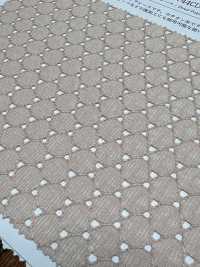 KKF2744CD-D2 Pizzo Raschel In Poliestere[Tessile / Tessuto] Uni Textile(Komon Studio) Sottofoto