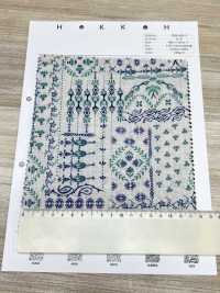 7026-620-3 80 Ornamento Lawn Miracle Wave[Tessile / Tessuto] HOKKOH Sottofoto