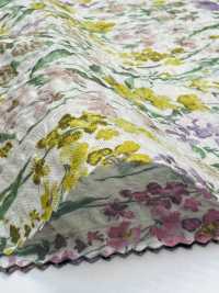8026-680-7 80 Fiori Ad Acquerello Lawn Miracle Wave[Tessile / Tessuto] HOKKOH Sottofoto