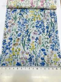 8026-680-7 80 Fiori Ad Acquerello Lawn Miracle Wave[Tessile / Tessuto] HOKKOH Sottofoto