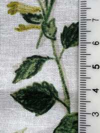 8026-790-2 Tela Di Lino Con Fiori Dipinti A Mano[Tessile / Tessuto] HOKKOH Sottofoto