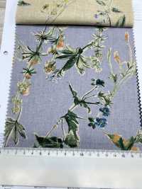 8026-790-2 Tela Di Lino Con Fiori Dipinti A Mano[Tessile / Tessuto] HOKKOH Sottofoto