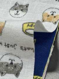 KTS6485 Stampa Shiba Inu A Doppia Garza[Tessile / Tessuto] Sottofoto