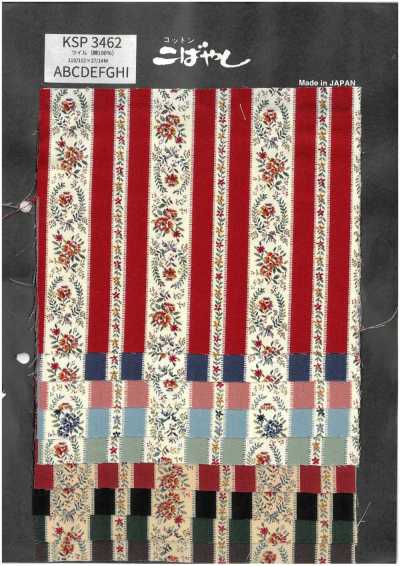 KSP3462 Twill con stampa floreale