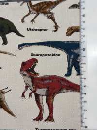 KTS6036 Stampa Dinosauro In Twill[Tessile / Tessuto] Sottofoto