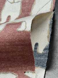 KTS7108 Stampa Orso Polare Banzai In Twill[Tessile / Tessuto] Sottofoto